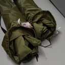 Folding Camping Chair with Cup Holder & Side Storage Bag 300lbs Capacity Lightweight High Back Portable for Beach, Picnic, Sport, Green (20.5"D x 20.5"W x 33.8"H)