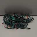 PREXTEX Christmas String Lights with Green Wire - 100 Count, 20 Ft Multicolored Christmas Tree Lights for Xmas Decorations Indoor and Outdoor - Incandescent String Light for Patios, Fences, Holidays