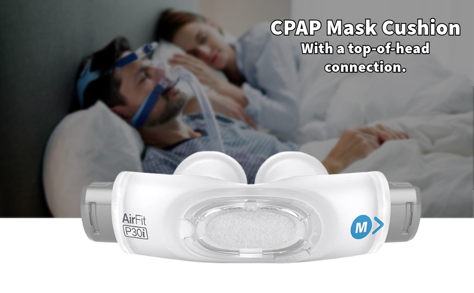 ResMed AirFit P30i Nasal Pillow Cushion - CPAP Replacement Nasal Pillow Cushion - Frame System & Headgear Not Included - Medium