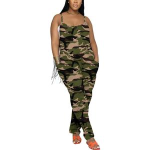 Nimsruc Womens Jumpsuits Casual Summer Rompers Sling Sleeveless Loose Baggy Overalls Jumpers With Pockets 2024,  S