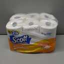 Scott ComfortPlus Toilet Paper, 12 Double Rolls, 231 Sheets per Roll, Septic-Safe, 1-Ply Toilet Tissue
