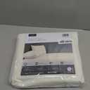 Comfort Spaces 100% Cotton Sheets Full, Breathable & Ultra Soft Cotton Sheets, Naturally Cool Cotton Bed Sheets with 14" Elastic Pocket Fits up to 16" Mattress, All Season Sheet Set, Ivory 4 Piece