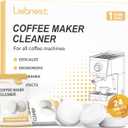 24 Count Coffee Maker Cleaner & Descaler Tablets, Effective Cleaning Coffee Pot Cleaner Tablets, Compatible with Nespresso, Breville, Keurig, Ninja, Delonghi, Miele