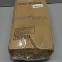 CRAFTRONOS 8 Light LED Track Lighting Kit, Matte Brass Adjustable with Moden Flush Mount Ceiling Spotlight,GU10 Socket Bulbs,Flexible Foldable Arms for Kitchen,Dining,Living Room, Bedroom