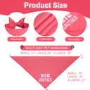 5 x Big Brother Dog Bandana Pink Large 1PCS, Adjustable Triangle Scarf | Pregnancy Announecment, New Baby for Family.