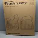 SMARTLINER Custom Fit Floor Mats 2 Row Liner Set for 2011-2015 Chevrolet Cruze