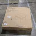 Plank+Beam Modern Rectangular Side Table with Shelf, 25", Solid Wood Narrow End Table for Living Room with Storage, Compact Bedside Table for Small Spaces, Pecan Wirebrush