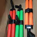 Stream Machine Water Gun Launcher - Double Barrel Water Blaster - Squirt Gun for Outdoor Games - Swimming Pool Toys (Red, Green, Orange)
