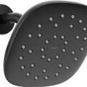 Moen Verso Infiniti Dial Square Rain Shower Head, 7-Inch Diameter Spray Head, Matte Black, 220R5BL