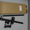 Overhead Camera Mount Desk Stand, Camera Arm Desk Mount Clamp Stand with 360Adjustable Magic Arm, Webcam Arm Mount Stand w Ballhead Phone Mount for Desk Logitech Microphone Video Light Cell Phone