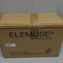 ELEMUSE Queen Size Extra Thick Fusion Goose Down Feather Filled Mattress Topper, Plush Fluffy Double Layer Pillowtop Mattress Pad Cover, Soft Featherbed with 8-21 Inch Deep Pocket
 1 sustainability feature