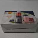 iCucina Smoothie Blender, Personal Blender for Shakes and Smoothies, 500W Pulse Technology Single Serve Blenders with 2 x 28oz Protable Cups for Ice Crush, Frozen Fruit Drinks