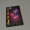 WorldBazaar 2026 Gold Foil New Year Cards with Envelopes 24 Pcs Happy New Year Greeting Card Holiday Cards for Business Office