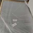 LOAAO 24X36 Gold Bathroom Mirror, Rounded Rectangle Gold Frame Mirror, Brushed Gold Bathroom Vanity Mirror Wall-Mounted, Anti-Rust, Hangs Horizontally or Vertically