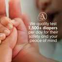 Pampers Amore, Size 2 (10-22 lbs), 74 Count, Our Best Diaper Hypoallergenic & Fragrance Free, Up to 100% Leakproof, Soft as Cashmere