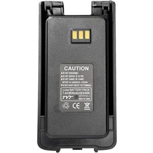 VMUKSAN Original MD-390 7.4V 3600mAh Li-ion Battery Pack Support USB-C Charge Compatible for TYT MD-UV390 GPS MD-UV390 DMR Two Way Radio