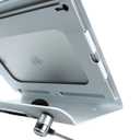 Theft-Deterrent Kiosk CTA Sleek Rotating Theft-Deterrent Kiosk Stand with Optional Swivel for Retail Transactions and Security Locking Cable for iPad Pro 3rd Gen. 12.9-Inch (PAD-RTDW13) White