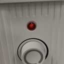 Pelonis Oil Filled Radiator Heater, 1500W Quiet Warmth Radiant Heater, 3 Heating Modes, Overheat & Tip-Over Protection, Adjustable Thermostat, Space Heaters for Indoor Use, White, 25.2 x 13.8 x 11 in