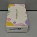 Yuduo Portable Thermal Label Printer with BT, 57mm Width, 1500mAh Battery, 5 Paper Rolls, Blue, Compatible with iOS, for Tickets, Labels, Barcodes