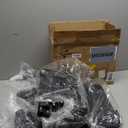 Collapsible Wagon Cart with Wheels, Heavy Duty Foldable Wagon Cart with 230lbs Weight Capacity, Utility Beach Wagons Portable for Outdoor, Grocery, Camping, Shopping, Black (120L)