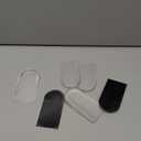 Sumifun Heel Lift, 4-Layer 1 Inch Gel Shoe Lifts for Women Uneven Legs, Adjustable Orthopedic Heel Lifts for Heel Pain and Leg Length Discrepancy, Heel Wedge Inserts 1/4" 1/2" 3/4" (Size S, 1 Pair) (4 Layers: S - Women's 4.5-9.5Men's 6-8.5, Black)