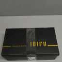 IDIFU IN3 Chunky Heels For Women Low Block Square Open Toe Heels Two Strap Slip On Comfortable Slides Heeled Sandals Sexy Wedding Prom Party Dress Shoes Cute Mule Short Heels, Size 9