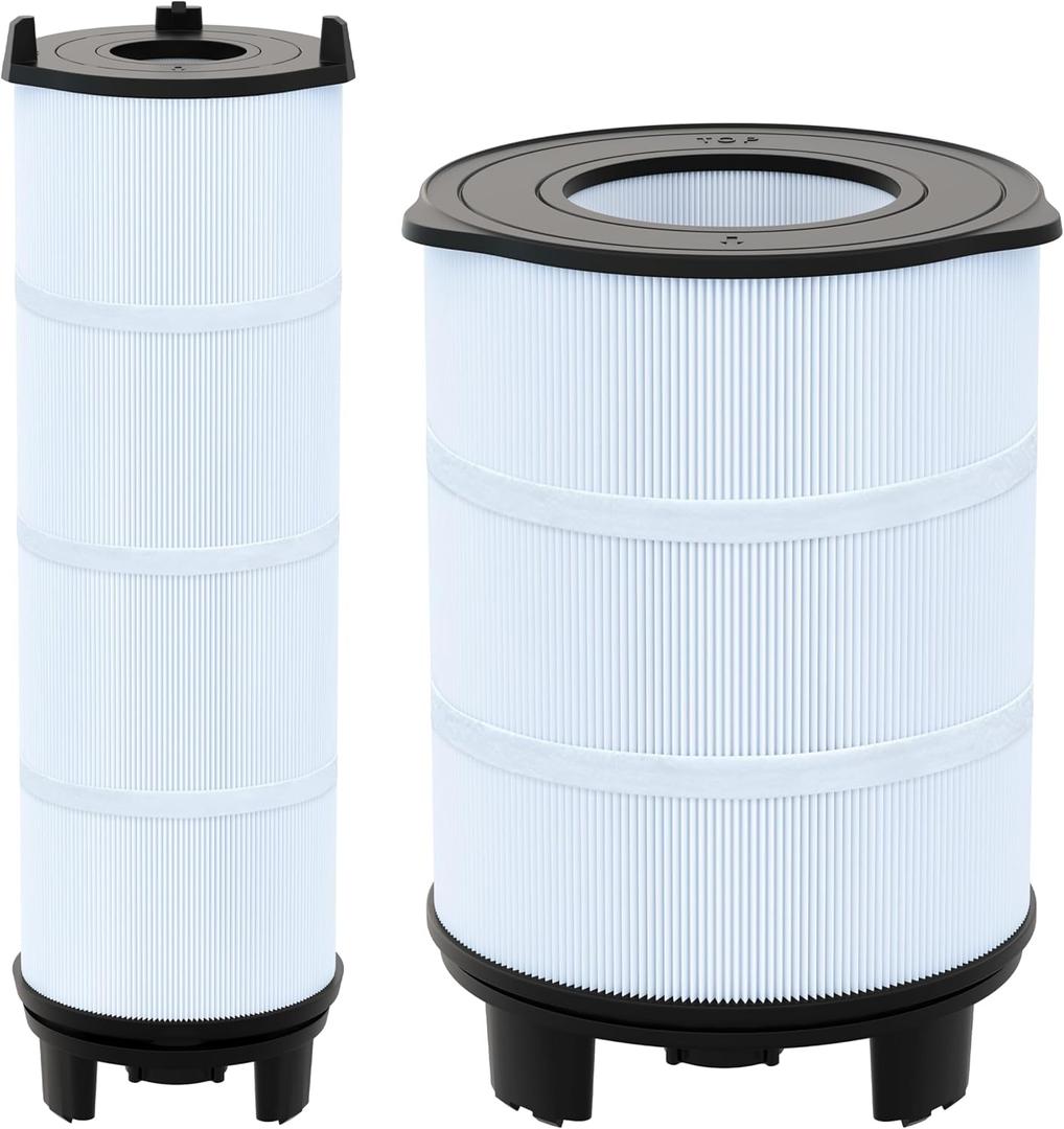 S7M120 Inner and Outer Pool Filter Cartridge Compatible with System 3 25021-0200S &25022-0201S, 300 Sq.Ft Filter Cartridge, 1 Set