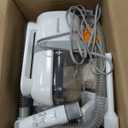 oneisall Dog Grooming Vacuum, Pet Grooming Vacuum with Clipper Nail Grinder, 1.5L Dust Cup Dog deshedding Vacuum Brush with 7 Tools for Shedding Pet Hair, Home CleaningGrey (Gray)