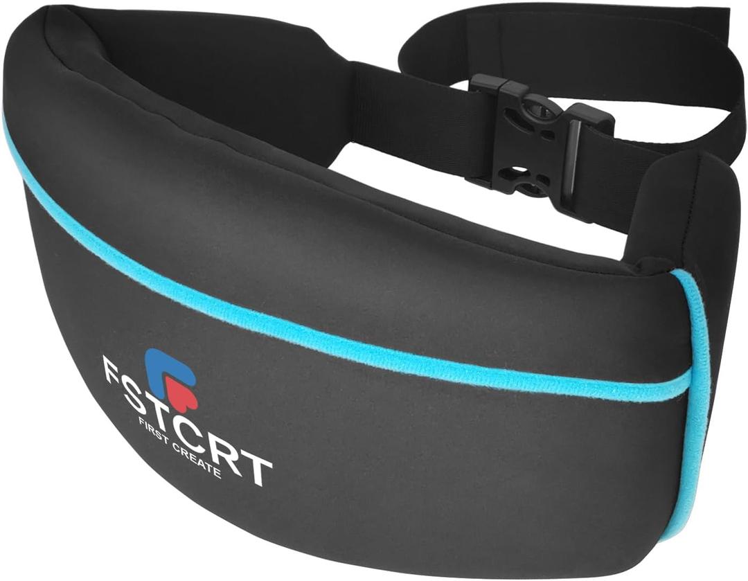 Swim Belt, Flotation Belt, Water Aerobics Belt, Swimming Belts for Adults, Pool Exercise Equipment for Adults and Children, Water Aerobic Equipment, Aqua Jogging (Medium, Black)