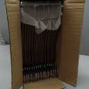 Wooden Hangers 30 Pack,Clothes Hanger for Daily Used,Coat Hanger for Closet,Heavy Duty Wood Hangers for Suit, Shirts, Jackets, Dress, Pant (Walnut)