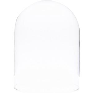 Plymor 4" x 5.25" Glass Display Dome Cloche (no Base)