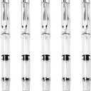 5pcs Fountain Brush Pen Water Brush Pen Set Water Refillable for Calligraphy Painting Drawing Scrapbook and Sketch