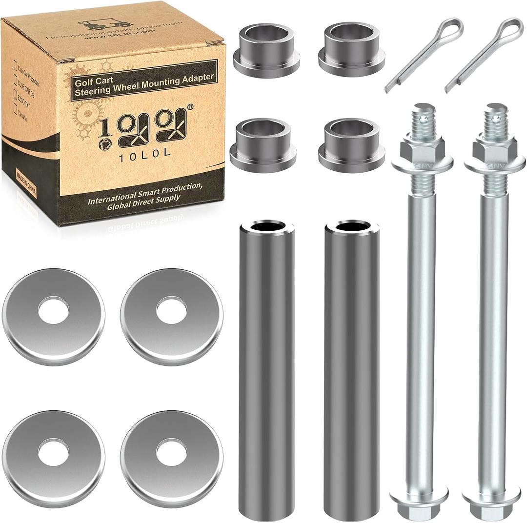 10L0L Golf Cart Spindle Knuckle Bushing Repair Kit for Yamaha G22 G29 & Drive 2 2003-up Golf Cart,OEM# 90381-17067-00, 2NL-23448-00-00