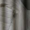 JELLYMONI White Duvet Cover Oversized King Size, 3pcs Washed Microfiber Bedding Set, Soft Breathable Seersucker Duvet Cover Set with Zipper Closure and Corner Ties for All Seasons