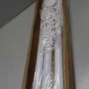 Tension Shower Curtain Rod No Drilling, Adjustable 51-128 In, White