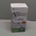 Baby Sling Carrier for Newborn to Toddler(8-45 Lbs), Cozy Wearing Baby Carrier Wrap Sling with Adjustable Strap Safety Buckle, Portable Lightweight Child Carrier Sling One Size Fit All-Grey