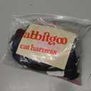 rabbitgoo Cat Harness and Leash for Walking, Escape Proof Soft Adjustable Vest Harnesses for Cats, Easy Control Breathable Reflective Strips Jacket, Black, M