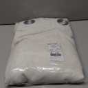 NICETOWN Flax Polyester Linen Curtains for Windows 84 inch Length, Grommet Semi Sheer Vertical Drapes Privacy Added with Light Filtering for Bedroom/Living Room, W52 x L84, 2 Pieces