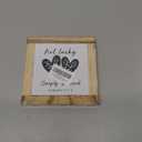 Shamrocks Heart Sign, Not Lucky Simply Blessed Sign, Christian St. Patrick's Day Decor, Farmhouse Shamrock Blocks Signs Gifts, Irish Themed Centerpiece Decorations for Home Decor
