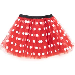 Gone For a Run Red Polka Dot Running Tutu Skirt for Women | Adult Tutus | Lightweight | Running Costume