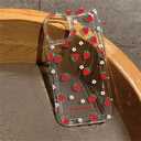 Flowers Print Clear Case for iPhone 14 Pro Case iPhone 11 13 12 15 16 Pro Max XR X 7 8 Plus Shockproof Cover,T4721,for iPhone 13 Mini