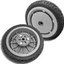 2 Pack 8 inch wheel Recycler Rear Wheel Gear Assembly Fit for Toro 107-3709 20381, 20382, 20383, 20384 & 213181 Lawn-Mower