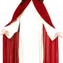 Jesus Saint Joseph Costume For Kids - Christmas Halloween Cosplay Party,With A Red Cloak