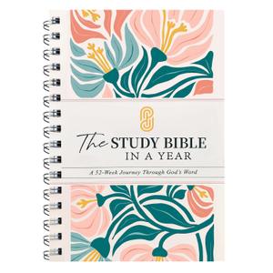 YAGUAN 2026 New The Bible in One Year,52-Week Study Word,2026 New A Beautiful Year in The Bible for Women.A5