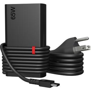 New Slim 65W USB C Laptop Charger Compatible with Lenovo Thinkpad Yoga Chromebook, Type C Computer T14 T15 T16 E14 E15 E16 X1 Carbon X13 Gen 5 4 3 2 1 AC Adapter Power Cord