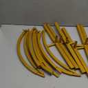 Arch Backdrop Stand (6FT, 5FT, 4FT) Set of 3 Gold Wedding Arch Backdrop,Metal Arch Backdrop Stand for Anniversary, Arched Backdrop Frame for Birthday Parties Garden Background Decoration