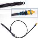 12477640 Gear Shifter Cable for Silverado Chevrolet Chevy GMC Sierra 1500 2500 3500 Transmission Shift Cable 905-144 4x4 pick-up Truck 4wd 1999 2000 2001 2002 2003 2004 2004 2005 2007 4l60e 4l80e 2PCS
