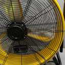 Tornado 24" Metal Drum Fan - High Velocity, 7700 CFM, 3-Speed, Heavy Duty for Industrial & Commercial Use, 1/3 HP Motor, 8 FT Cord, ETL Listed