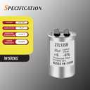 628318-308 27L1358 30 MFD 370V AC Motor Run Capacitor Replacement
