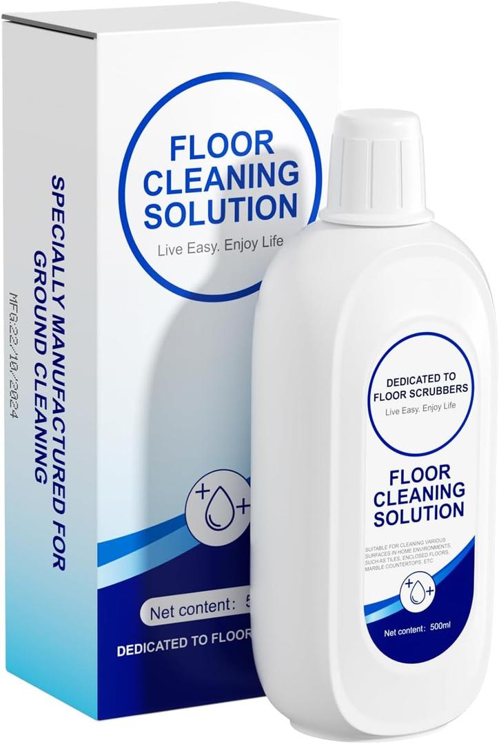 Nukisa Floor Cleaning Solution Compatible With Tineco, Deep Cleans for Multiple Hard Floors, Suitable With All Robot Vacuums with Mopping and Cordless Wet/Dry Vacuum Mop Cleaner (Original 1 Bottle)